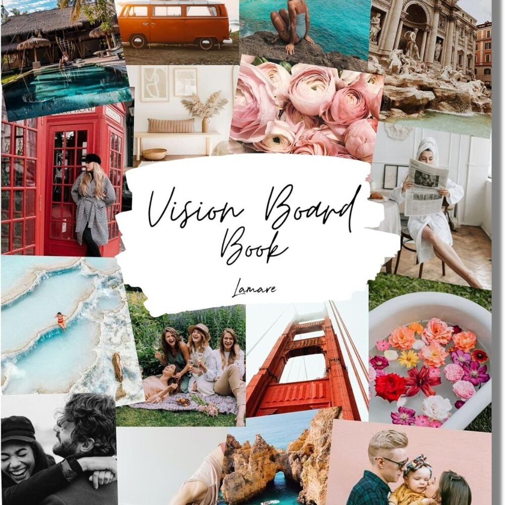 Vision Board Book 1000+ Images & Quotes